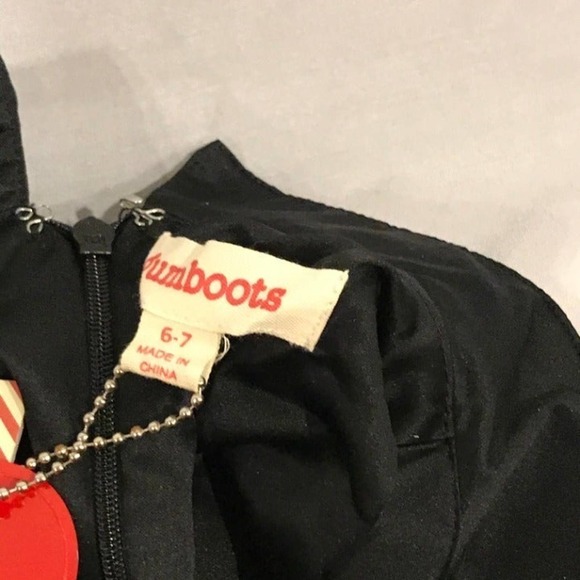 "Walk the Dog" Print Girl's Summer Dress - Picture 6 of 6